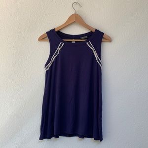 Papermoon navy tank